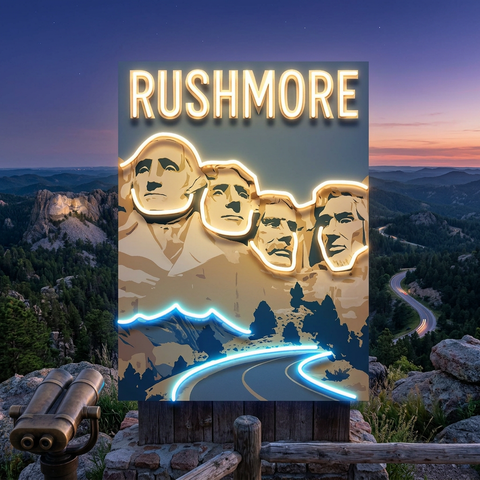 The Founding Glow LED Neon Sign Light Pop Art