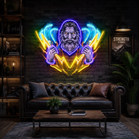 The Poseidon King LED Neon Sign Light Pop Art