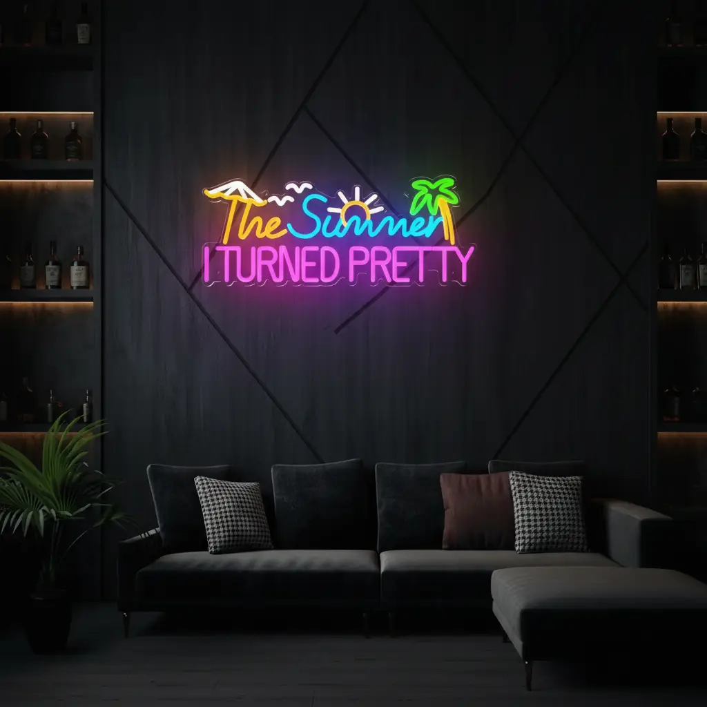 The Summer I Turned Pretty Led Neon Sign Neon Room Decor Sign