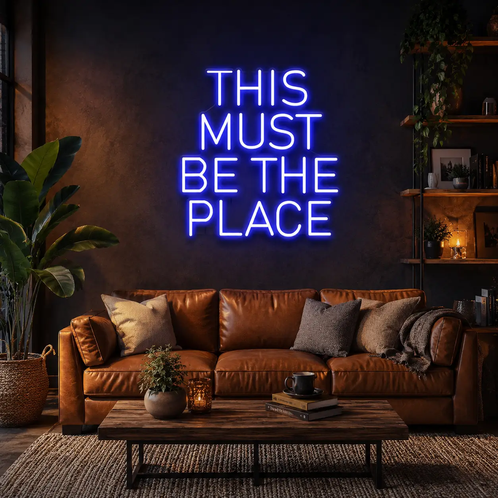 This Must Be The Place Led Neon Sign Light