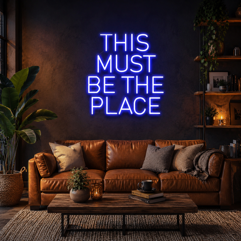 This Must Be The Place Led Neon Sign Light