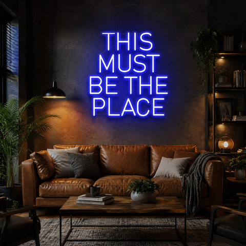 This Must Be The Place Led Neon Sign Light