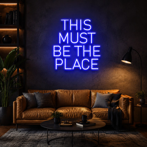 This Must Be The Place Led Neon Sign Light