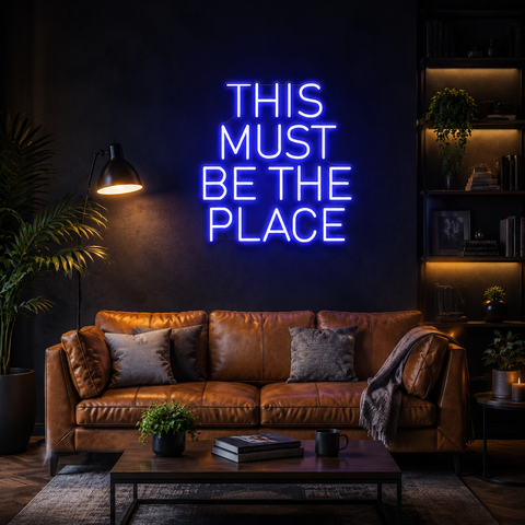 This Must Be The Place Led Neon Sign Light