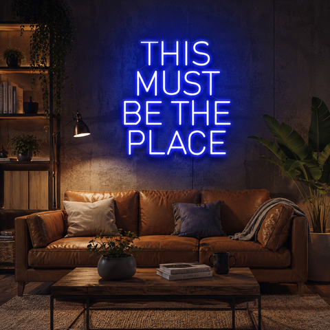 This Must Be The Place Led Neon Sign Light