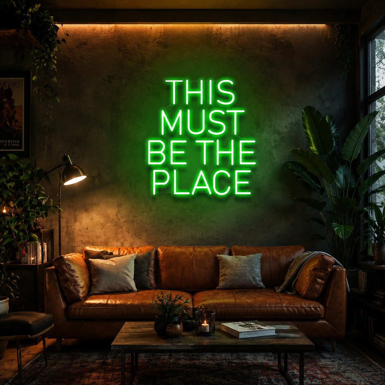 This Must Be The Place Led Neon Sign Light