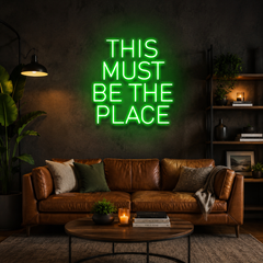 This Must Be The Place Led Neon Sign Light
