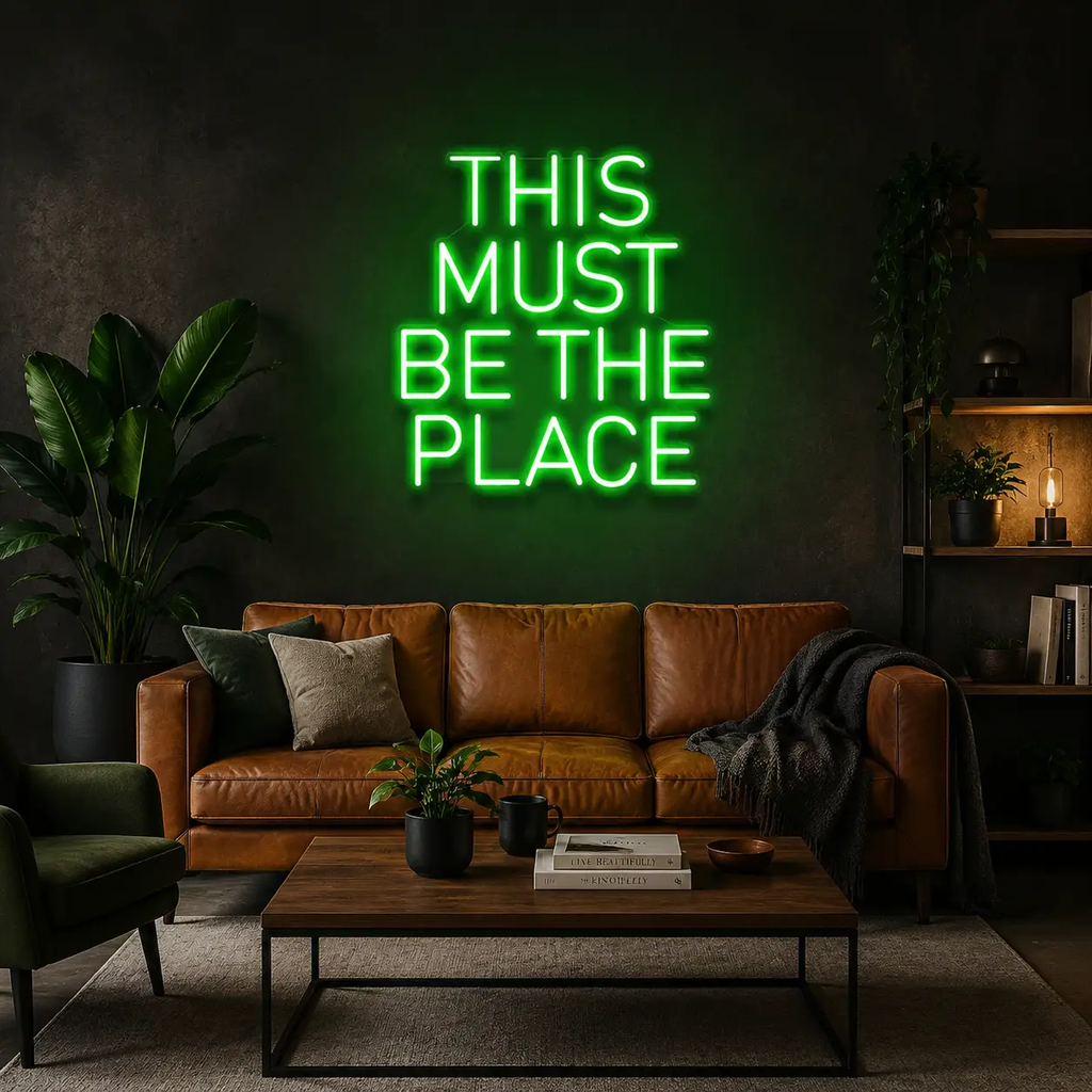 This Must Be The Place Led Neon Sign Light