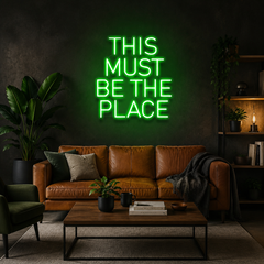 This Must Be The Place Led Neon Sign Light