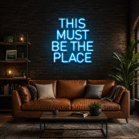 This Must Be The Place Led Neon Sign Light