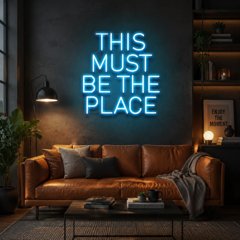 This Must Be The Place Led Neon Sign Light