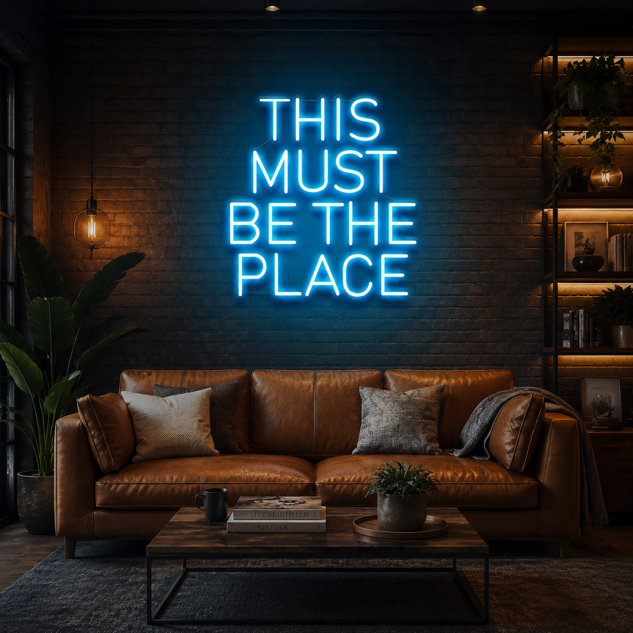 This Must Be The Place Led Neon Sign Light