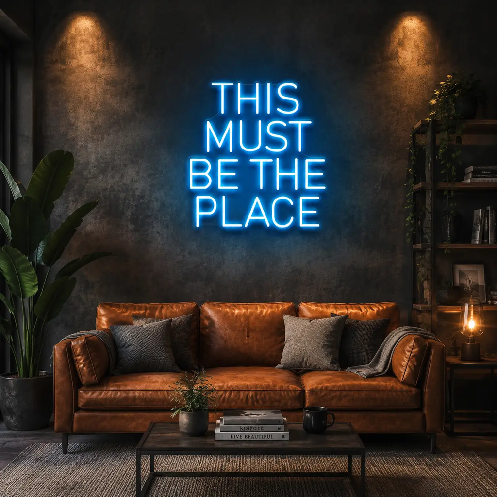 This Must Be The Place Led Neon Sign Light