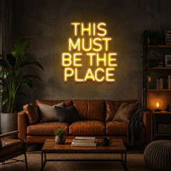 This Must Be The Place Led Neon Sign Light