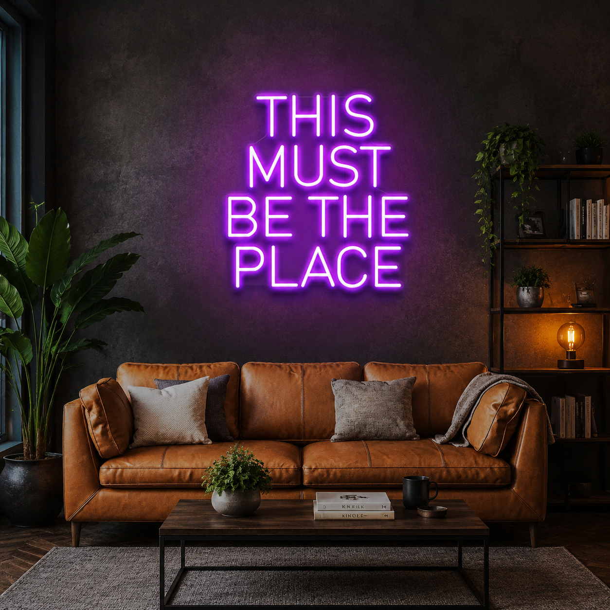 This Must Be The Place Led Neon Sign Light