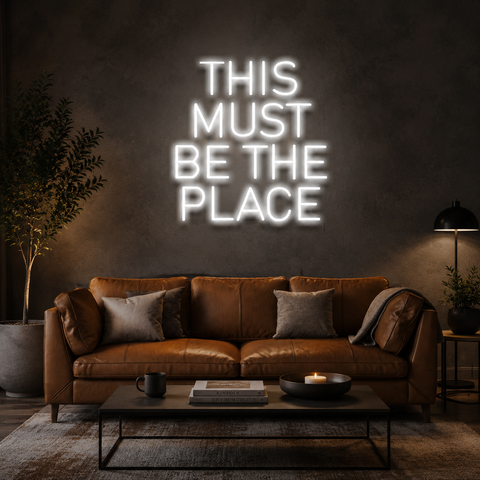 This Must Be The Place Led Neon Sign Light