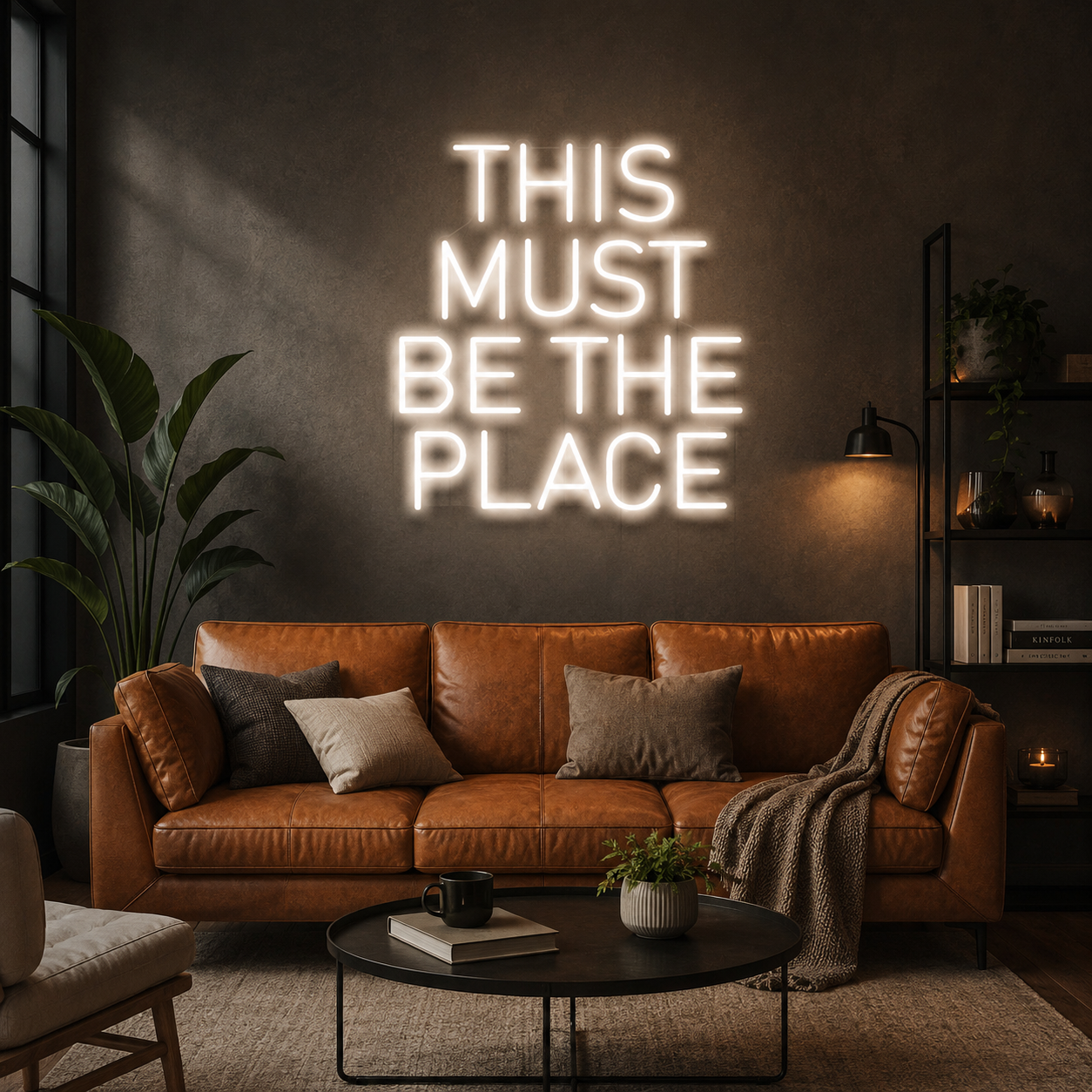 This Must Be The Place Led Neon Sign Light