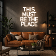This Must Be The Place Led Neon Sign Light