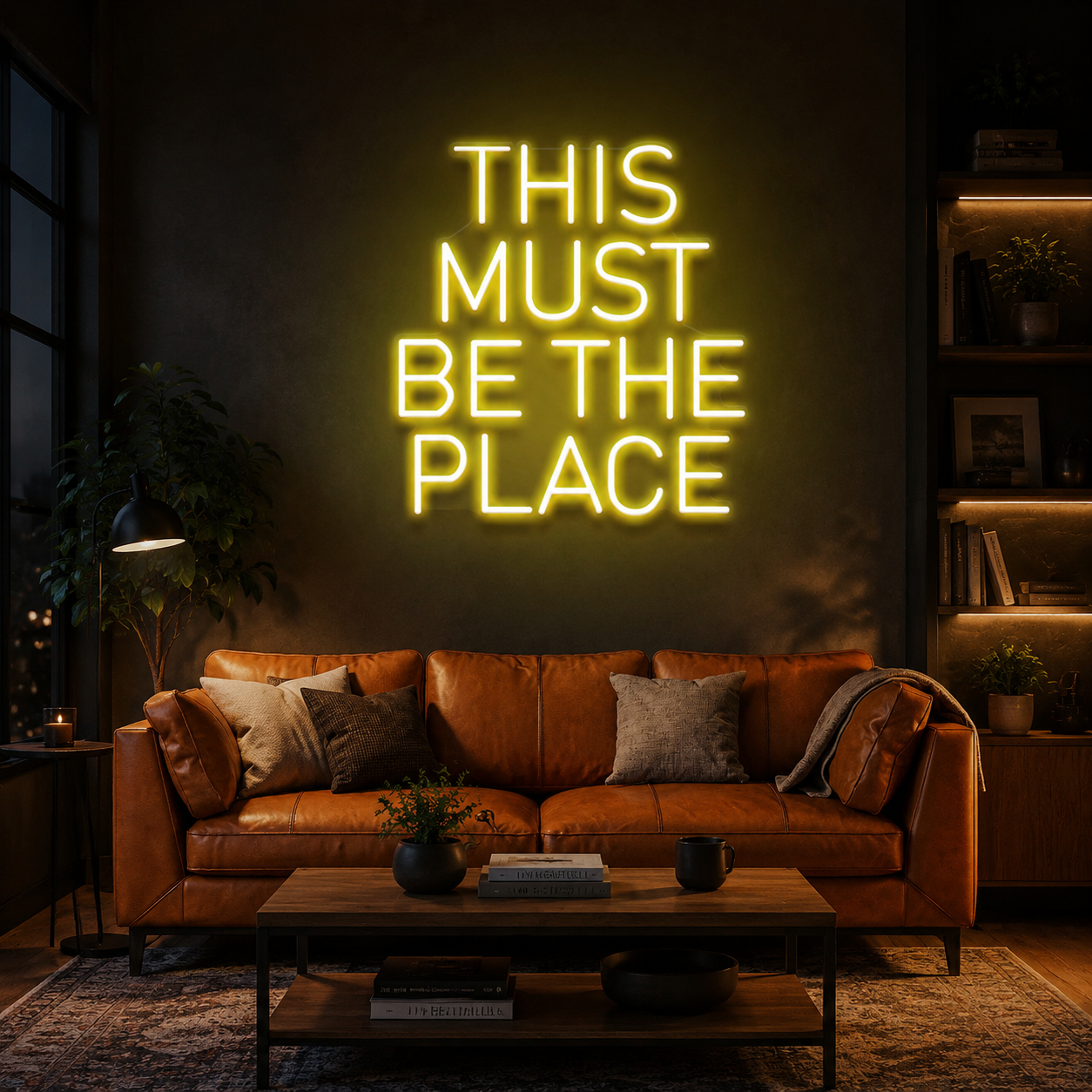 This Must Be The Place Led Neon Sign Light