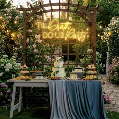 Til Death Do Us Party Led Neon Sign Light