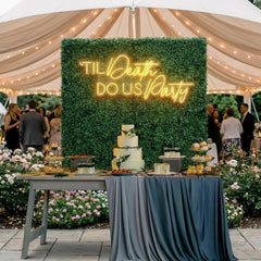 Til Death Do Us Party Led Neon Sign Light