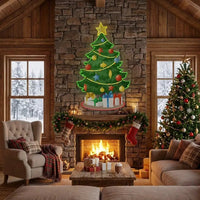 Traditional Christmas Tree Art Work Led Neon Sign Light – view 4