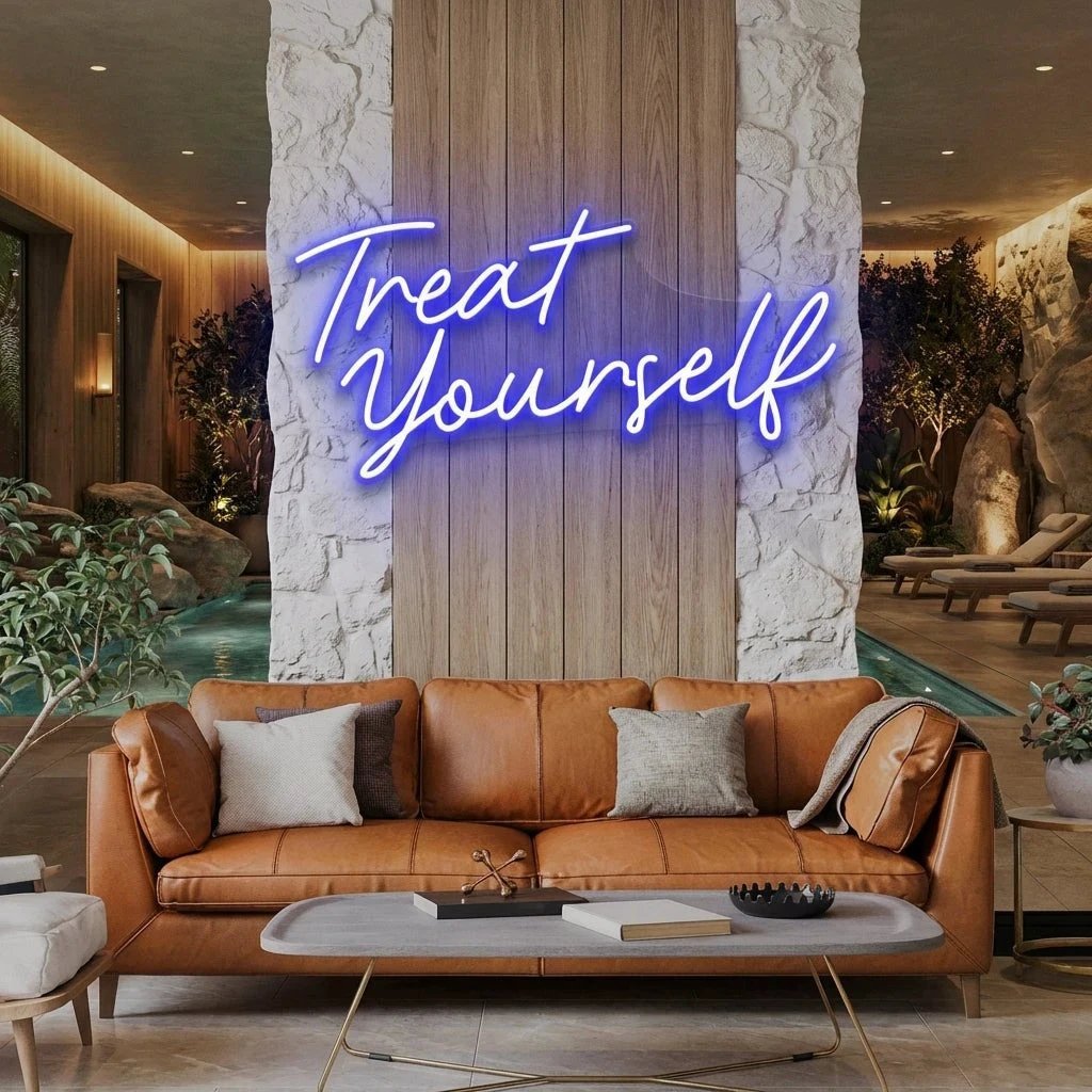 Treat yourself Led Neon Sign Light