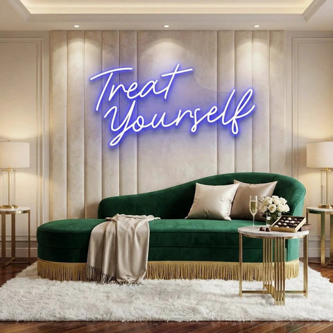 Treat yourself Led Neon Sign Light