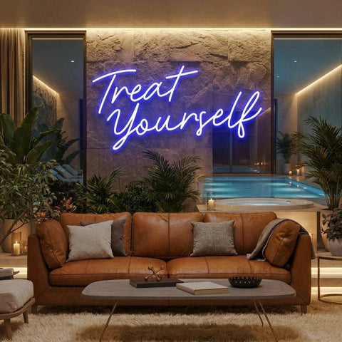 Treat yourself Led Neon Sign Light
