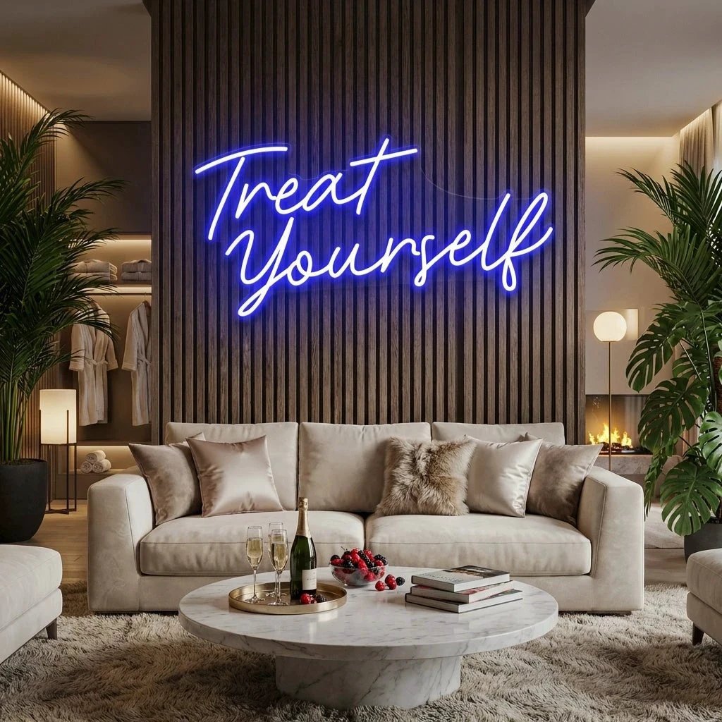 Treat yourself Led Neon Sign Light