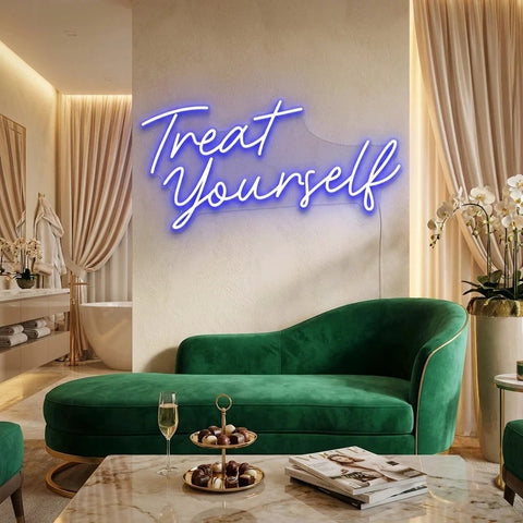 Treat yourself Led Neon Sign Light