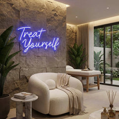Treat yourself Led Neon Sign Light
