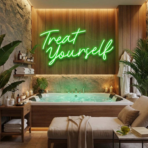 Treat yourself Led Neon Sign Light