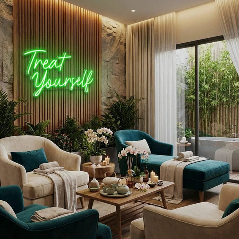 Treat yourself Led Neon Sign Light