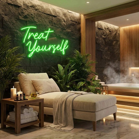 Treat yourself Led Neon Sign Light