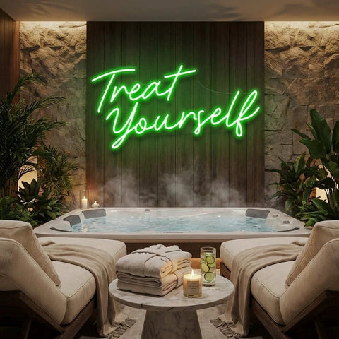 Treat yourself Led Neon Sign Light