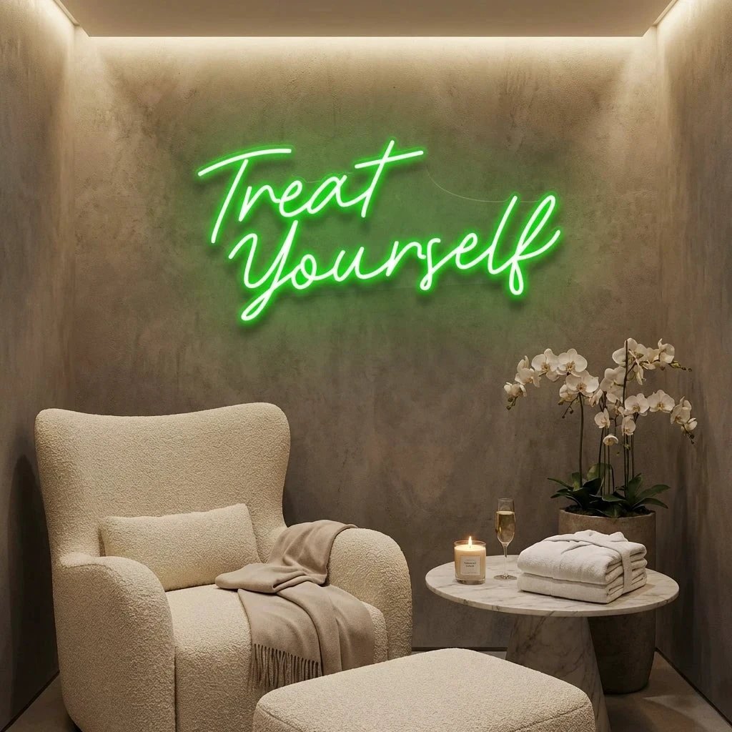 Treat yourself Led Neon Sign Light