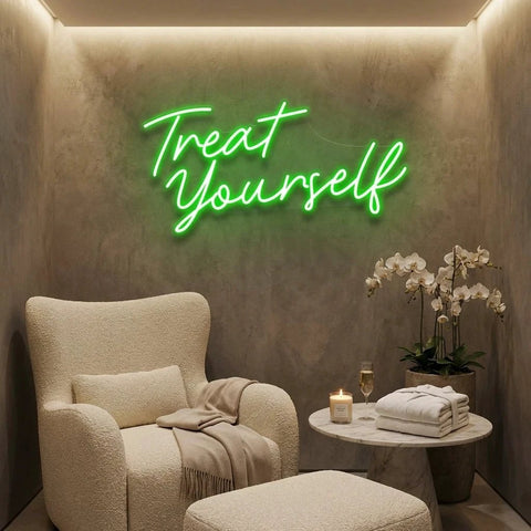 Treat yourself Led Neon Sign Light