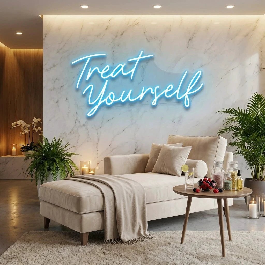 Treat yourself Led Neon Sign Light