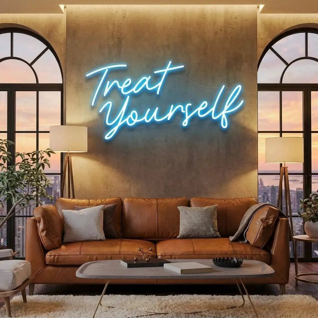 Treat yourself Led Neon Sign Light