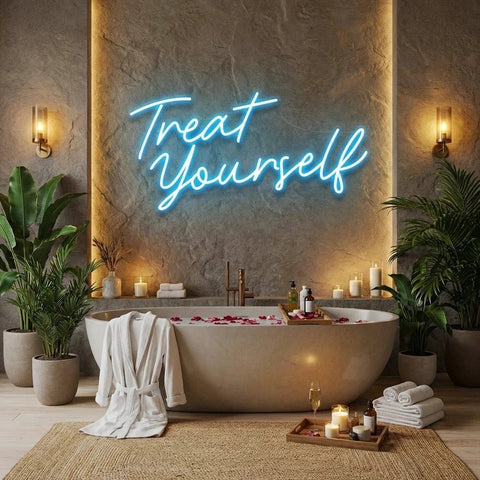 Treat yourself Led Neon Sign Light