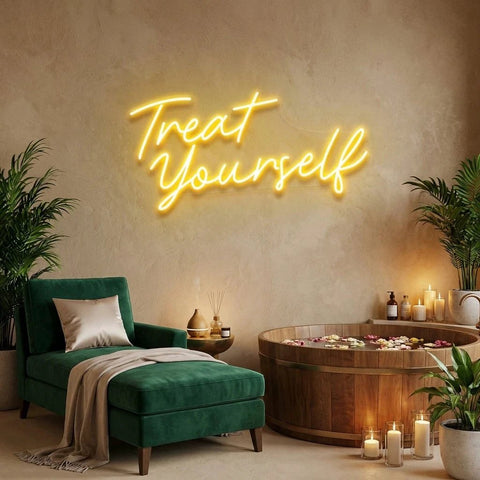 Treat yourself Led Neon Sign Light