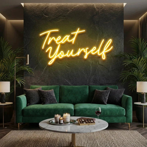 Treat yourself Led Neon Sign Light