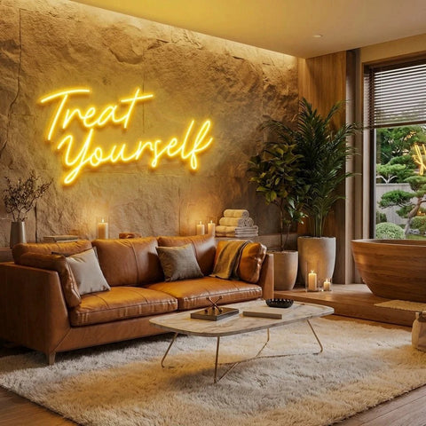 Treat yourself Led Neon Sign Light