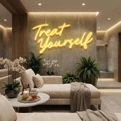 Treat yourself Led Neon Sign Light