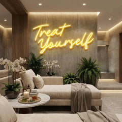 Treat yourself Led Neon Sign Light