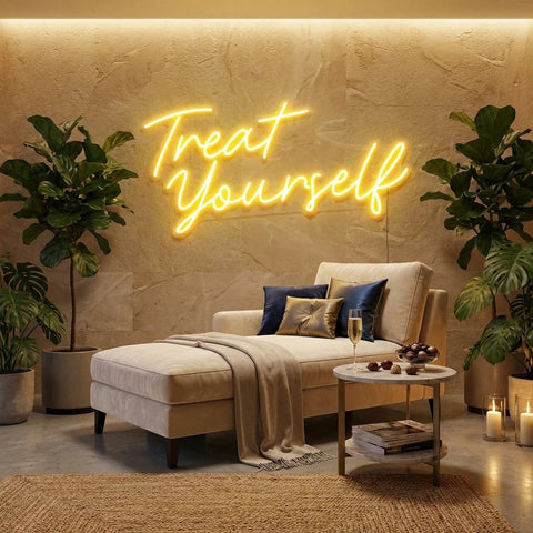 Treat yourself Led Neon Sign Light