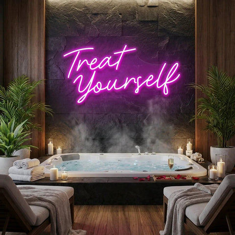 Treat yourself Led Neon Sign Light