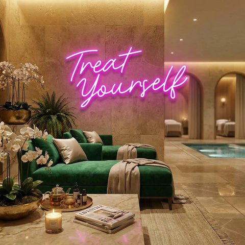 Treat yourself Led Neon Sign Light
