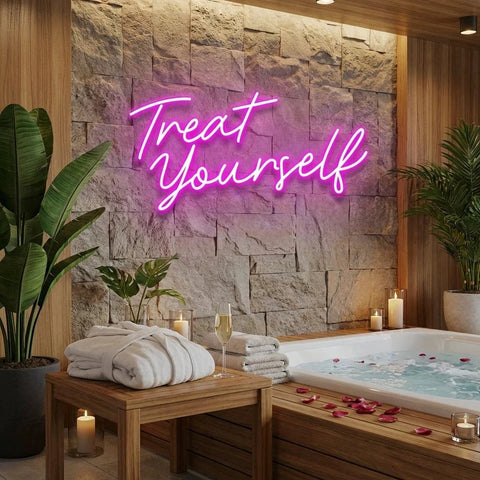 Treat yourself Led Neon Sign Light